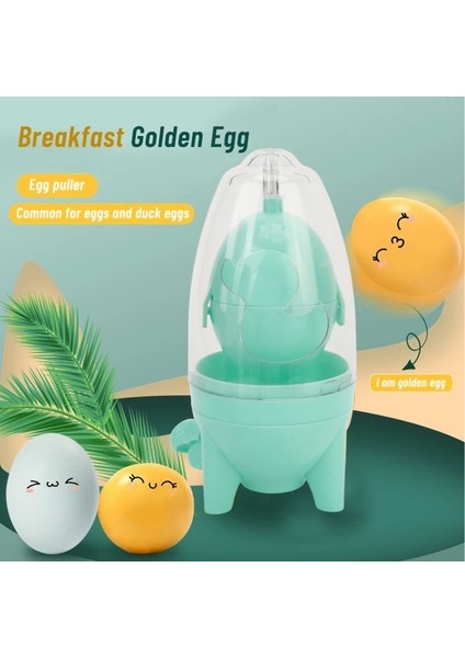 Bir Yumurta Karıştırıcı Manuel Çektirme Taşınabilir Yumurta Sarısı Beyaz Karıştırıcı Silikon Pedli Altın Yumurta Yapımı Yeşil (Yurt Dışından) modelleri