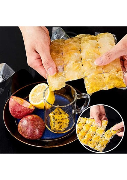 Rastgele Bir Huni Tek Kullanımlık Buz Küpü Çantaları Popsicle Kalıp Şeffaf Gıda Sınıfı Pe Yaz Için Dondurucu Torbalar Dıy Soğuk Içecekler Mutfak Aletleri (Yurt Dışından)