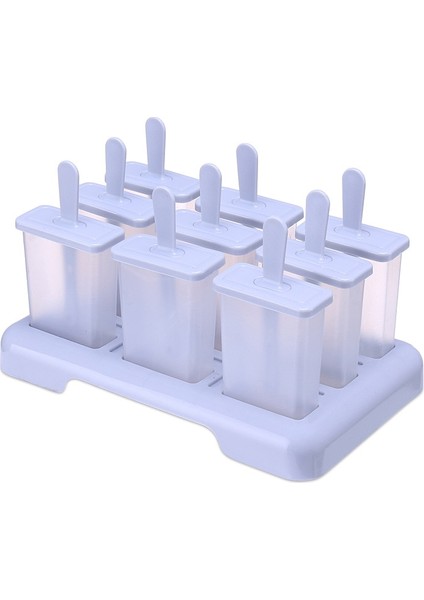 Bej 4 Plastik Çubuk Dondurma Kalıbı Ev Yapımı Buzlu Şeker Buzlu Şeker Kendin Yap Dondurma Dondurulmuş Buz Küpü Şerbet Buz Izgarası Ev Yapımı Buzlu Şeker Kutusu Kalemtıraş (Yurt Dışından)