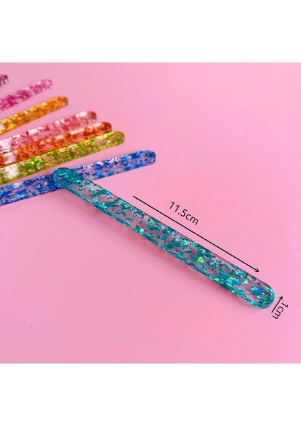 Mavi 10 Adet Dıy Dondurma Çubukları Dondurma Çubuğu Çocuklar Dıy Dondurma Çubukları El Sanatları Dondurma Çubuğu Kalıp 11.3x1 cm Çocuklar Parti Iyilik (Yurt Dışından)