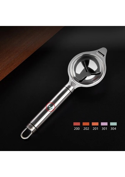 Çiçek Gıanxı Yumurta Beyaz Ayırıcı Paslanmaz Çelik Sarısı Filtre Ayırma Yumurta Pişirme Hunisi Kaşık Bölücü Mutfak Aksesuarları (Yurt Dışından) fırsatları