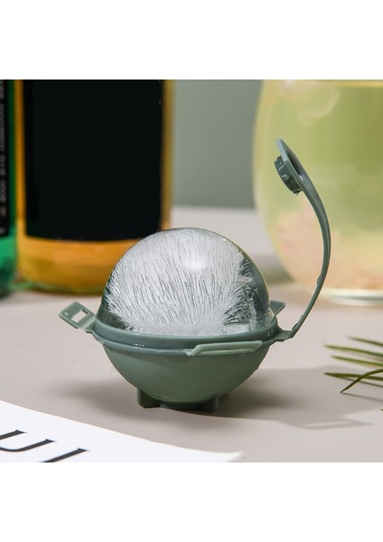 Yeşil Büyük Buz Kalıp Buz Topu Makinesi Buz Kutusu Buz Şekli Kokteyl Kullanımı Küre Yuvarlak Top Dıy Ev Bar Partisi Buz Küpü Tepsi Yapımcısı Araçları (Yurt Dışından) indirimleri