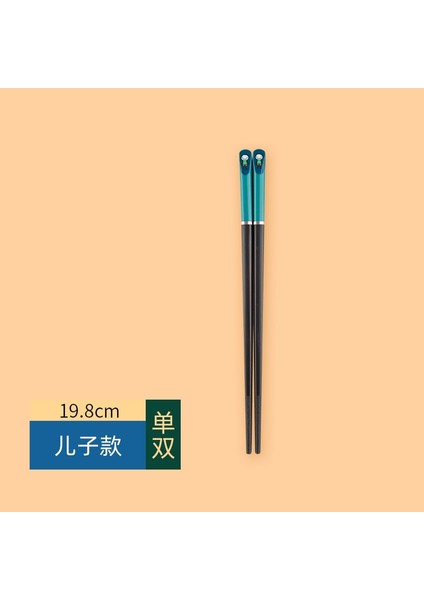 Pembe Ayı Çin Alaşım Yemek Çubukları 19.8 cm Çocuklar Için Yemek Çubukları Çocuklar Öğrenme ve Eğitim Yemek Çubukları Gıda Çubukları Suşi Metal Yemek Çubukları (Yurt Dışından)