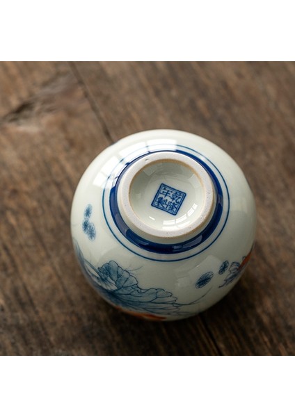 Çay Bardağı 155 ml Antik Çin Lotus Vintage Çay Bardağı Seramik Fıçı Kahve Fincanı Güzel Çay Fincanı Teaware Bir Fincan Çay (Yurt Dışından) indirimleri