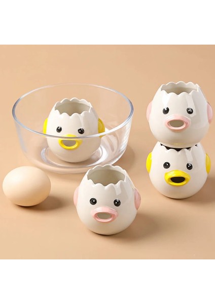 B Sevimli Tavuk Yumurta Beyaz Sarısı Ayırıcı Kawaii Protein Seramik Filtre Ayırıcı Pişirme Pişirme Mutfak Temel Sanat Aracı (Yurt Dışından) indirimleri