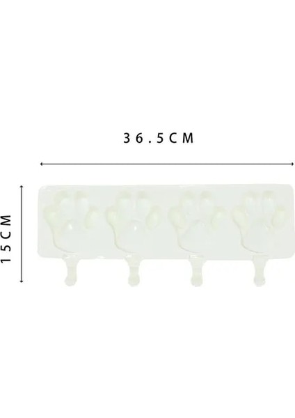 D Yaz Silikon Popsicle Kalıp Dondurma Kalıp Yaz Dıy Ev Yapımı Buz Küpü Tepsi Buz Pop Blok Dondurucu Suyu Tatlı Yapımcısı Aracı (Yurt Dışından)