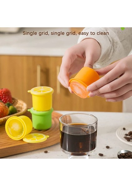 Yeşil 1 Adet 1 Adet/6 Adet Bağımsız Buz Küpleri Büyük Buz Kalıbı Kalıp Silikon Ev Depolama Yapma Buz Kapaklı Kutu Mutfak Aksesuarları Buz Yapım Makinesi (Yurt Dışından) modelleri