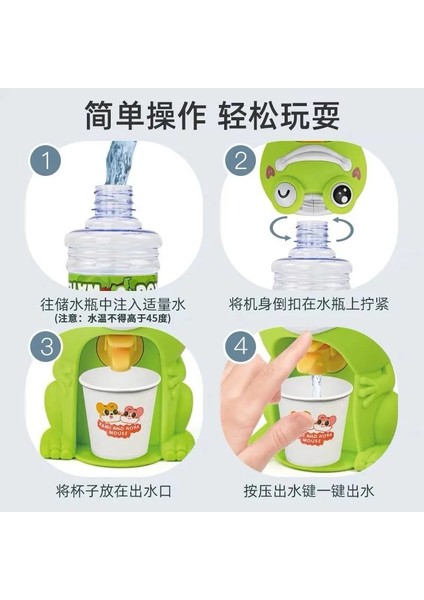 Mor Domuz Çocuklar Su Sebili Karikatür Domuz Kurbağa Içecek Su Çeşmesi Su Soğutucu Suyu Süt Içme Makinesi Meyve Suyu Sebili Çocuklar Için (Yurt Dışından) indirimleri