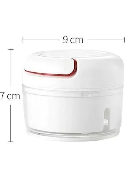 Tip 2 Çok Fonksiyonlu Mini Sarımsak Kıyıcı Soğan Sarımsak Presi El Çekilmiş Kıyma Makinesi Parçalayıcı Hitter Ev Mutfak Gadget Aracı (Yurt Dışından)