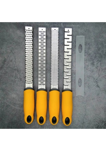 Kardioid Dişler 1 Adet Limon Dilimleyici Çok Fonksiyonlu 304 Paslanmaz Çelik Peynir Oyma Peynir Rendeleri Rastgele Renk Kaymaz Sap Diş Şekilleri (Yurt Dışından) indirimleri