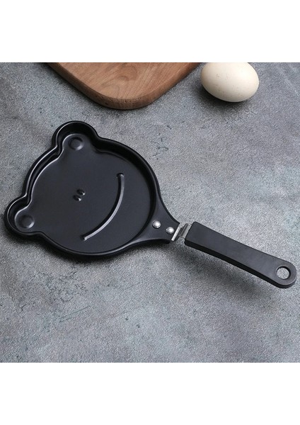 Pdg5 Mutfak Aletleri Yumurta Kalıp Tava Çevirme Omlet Kalıp Kahvaltı Yumurta Kızartma Pot Yapışmaz Tava Gözleme Yapımcısı Mini Yumurta Kızartma Tavası (Yurt Dışından)