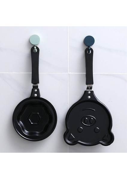 Pdg5 Mutfak Aletleri Yumurta Kalıp Tava Çevirme Omlet Kalıp Kahvaltı Yumurta Kızartma Pot Yapışmaz Tava Gözleme Yapımcısı Mini Yumurta Kızartma Tavası (Yurt Dışından)