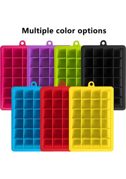 15 Izgara-Kırmızı Büyük Silikon Buz Küpü Kalıp Gıda Sınıfı Yeniden Kullanılabilir Dondurma Araçları Ev Dıy Buz Yapım Makinesi Küp Tepsisi Buz Blokları Makinesi (Yurt Dışından) fırsatları