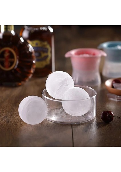 Küçük Buz Topu Makinesi Silikon Küre Buz Küpü Kalıp Mutfak Dıy Buz Yuvarlak Şekil Makinesi Jöle Kokteyl Viski Içecek Için Kalıp Yapma (Yurt Dışından) fırsatları