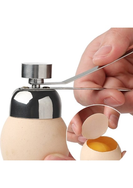 S Paslanmaz Çelik Yumurta Açacağı Çift Kafa Yumurta Topper Makas Yaratıcı Yumurta Kabuğu Kesici Haşlanmış Çiğ Yumurta Aracı Mutfak Aksesuarları (Yurt Dışından) fiyatları