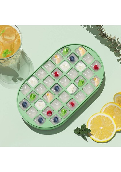 Beyaz Katman Buz Kozası Hokeyi Plastik Kalıp 36 Hücreler Dondurulmuş Viski Topu Popsicle Buz Küpü Tepsi Kutusu Lolipop Hediye Yapımı Mutfak Aletleri Parçaları (Yurt Dışından) fırsatları