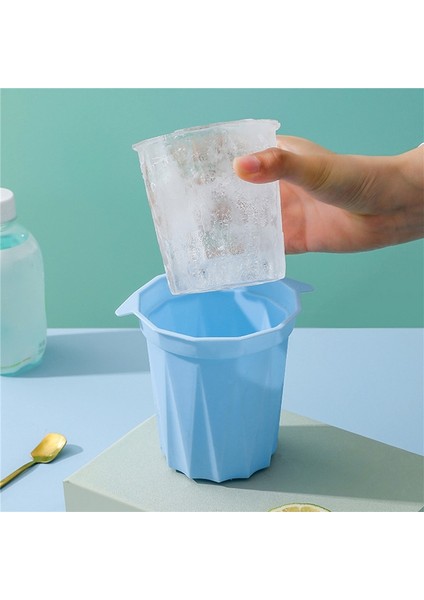 Pembe Bir Silikon Buz Küpü Makinesi Bar Parti Buz Bardağı Kalıp Yaz Suyu Içecekler Shot Bardakları Buz Kalıp Içme Aracı Cam Kalıp (Yurt Dışından) indirimleri