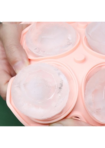 Gri 3D Elmas Buz Kalıbı Kalıp Viski Şarap Kokteyl Scotch Büyük Buz Yapım Makinesi Silikon Buz Topu, Buz Küpü Kalıpları Dıy Aracı Formu (Yurt Dışından) modelleri