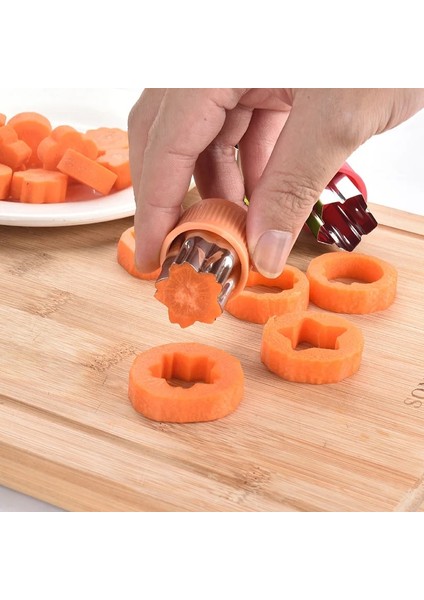 Pentagram 3 Set Küçük Paslanmaz Çelik Gıda Kesici Şekli Paslanmaz Çelik Çerez Meyve Sebze Pasta Kalıp Kesici Set Rabbitpentagramheart (Yurt Dışından)