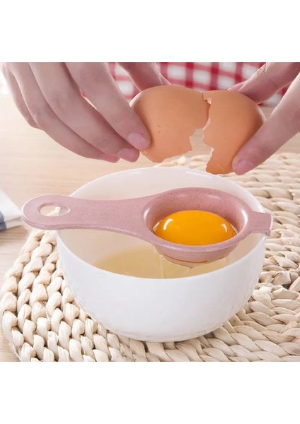 Yeşil Yeni Plastik Yumurta Ayırıcı Beyaz Sarısı Eleme Ev Mutfak Şef Yemek Pişirme Gadget Ev Mutfak Yumurta Aksesuarları U3 (Yurt Dışından)