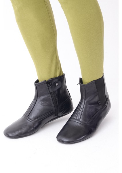 Hakiki Sert Dana Derisi Tek Lastikli Mest- Gerede Modeli