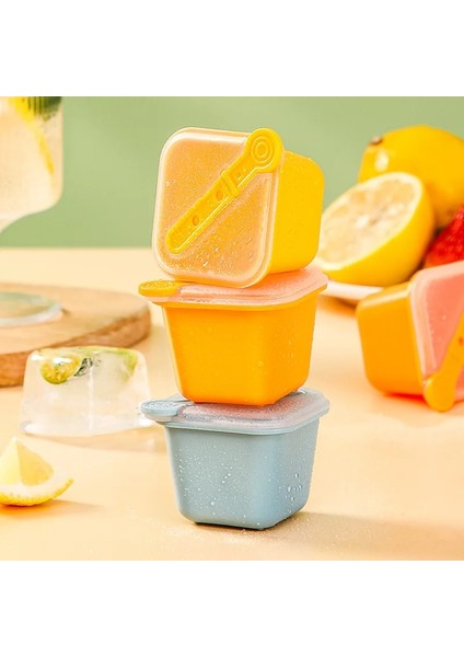 A-Mavi-6 Adet Mini Buz Küpleri Kalıp Gıda Sınıfı Silikon Buz Kalıbı Dondurma Kalıpları Dondurma Çubuğu ile Dıy Jöle Puding Kalıp Yaz Içecek Üreticisi (Yurt Dışından) fırsatları