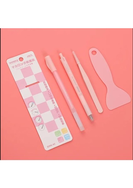 Scrapbook, Scrapbooking Sticker Cımbız Seti - Çıkartma - Washi Bant -Sticker-Bullet Journal