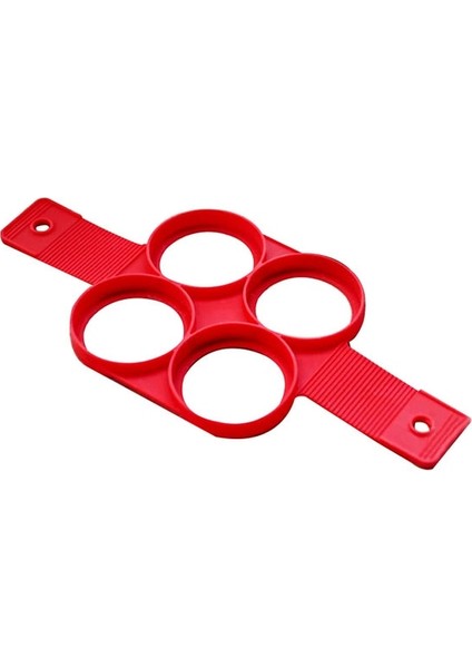 4 Delikli Yuvarlak Yumurta Gözleme Halkası Yapışmaz Gözleme Yapımcısı Kalıp Silikon Yumurta Pişirici Kızarmış Yumurta Şekillendirici Omlet Kalıpları Mutfak Pişirme Aksesuarları Için (Yurt Dışından)