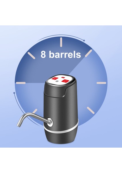 02 Elektrikli Pompalama Cihazı Içme Suyu Pompası Ev Mutfak Malzemeleri Için USB Şarj Edilebilir Şişelenmiş Dağıtıcı (Yurt Dışından) indirimleri