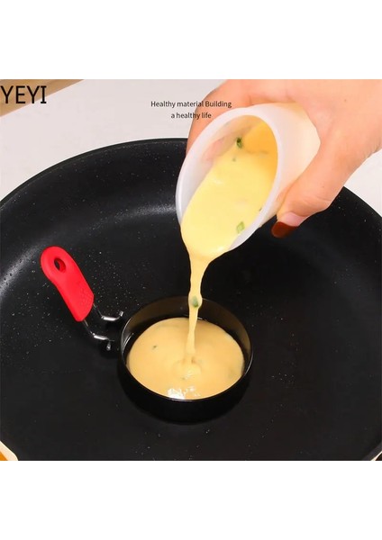 Turuncu Paslanmaz Çelik Yumurta Gözleme Yüzükler Karıştırma Mutfak Aletleri Aksesuarları Yumurta Kalıp Waffle Makineleri Ev Pişirme Pişirme Faydalı Aletler (Yurt Dışından) fiyatları