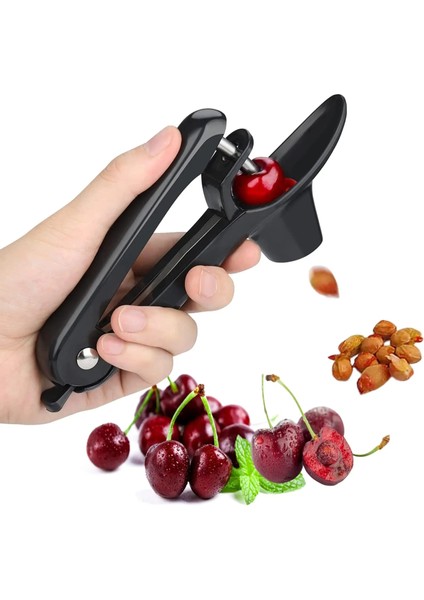 Siyah Kiraz Pitter Aracı, Paslanmaz Çelik Çukur Açma, Kilit Tasarımlı Kiraz Tart Stoner Tohum Aracı, Kiraz Reçeli Için Meyve Çukuru Sökücü (Yurt Dışından) fiyatları