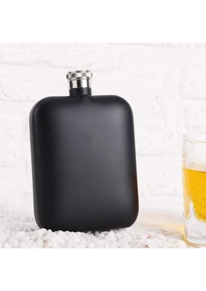 Siyah Paslanmaz Çelik 304 Gıda Sınıfı Taşınabilir Cep Şişesi Viski Alkol Votka Için Huni ile 5 Oz Likör Şarap Şişesi Siyah Veya Şerit (Yurt Dışından) fiyatları