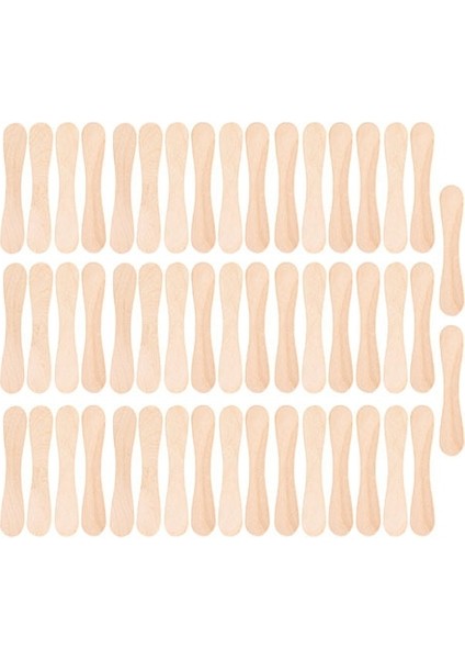 9.4 cm 50 Adet Dondurma Kaşığı El Sanatları Dıy Dondurma Popsicle Tahta Çubuklar Lolly Kek Araçları Dondurma Tatlı Için Ahşap Taster Kaşık (Yurt Dışından)