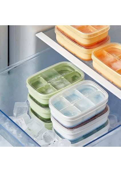 1 Adet Mavi Mini Buz Küpü Tepsileri Yeniden Kullanılabilir Silikon Buz Küpü Kalıp Küçük Kare Buz Yapım Makinesi Çıkarılabilir Kapaklı Ev Alet Kek Kalıbı (Yurt Dışından) modelleri