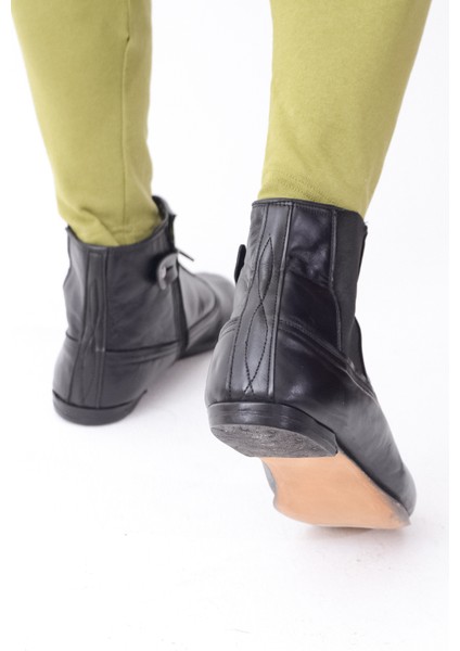 Kösele Tabanlı Hakiki Sert Dana Derisi Tek Lastikli Mest modelleri