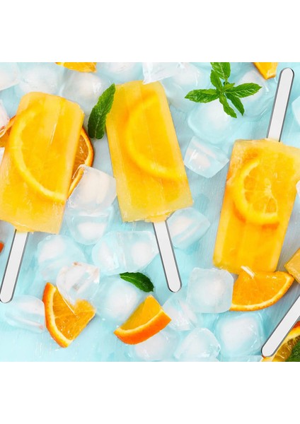 Gümüş Ayna 10 Adet Akrilik Dondurma Çubukları Dondurma Çubuğu Çocuklar El Sanatları Dıy El Yapımı El Sanatları Yapma Bebek Duş Öpücük Hediye 11.3x1 cm (Yurt Dışından) indirimleri