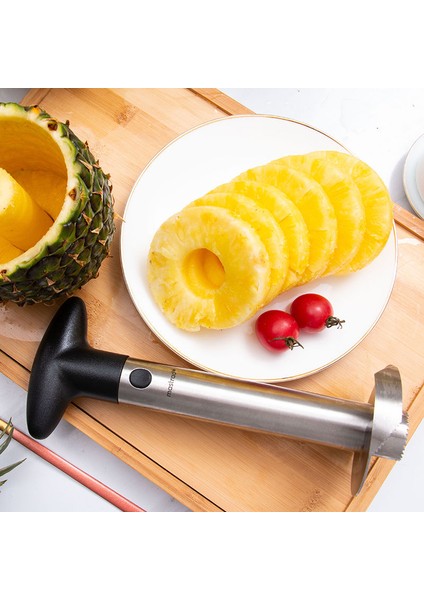 10 2.5 8.5 cm Paslanmaz Çelik Ananas Bıçağı Kesim Ananas Göz Sökücü Soyucu Ananas Armut Soyma ve Göz Kazma Aracı (Yurt Dışından) fırsatları