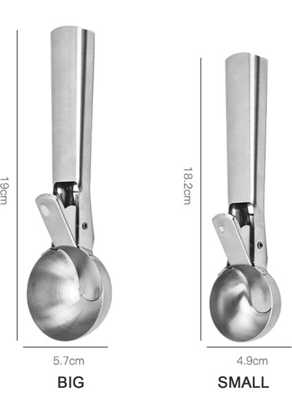 Büyük Yaratıcı Ribaund Meyve Kaşığı Yapışmaz Kolay Temizlenen Buz Topu Makinesi Meyve Püresi Patates Imnt (Yurt Dışından) modelleri
