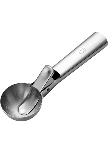 Büyük Paslanmaz Çelik Dondurma Kaşığı Yetişkinler Için Tetikli Metal Dondurma Kaşığı (Yurt Dışından) indirimleri