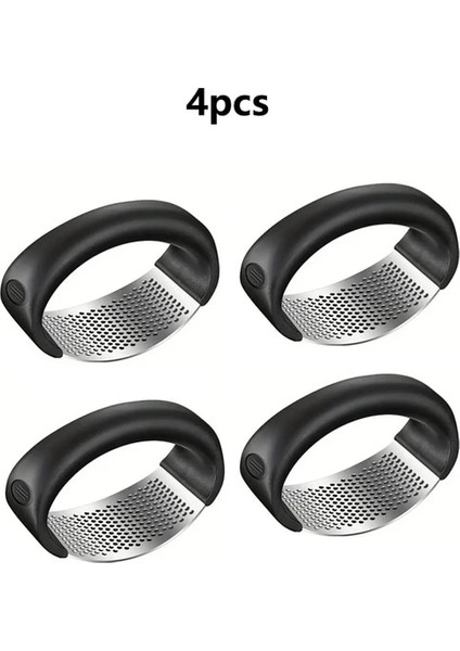 4 Adet Sarımsak Presi, 304 Paslanmaz Çelik Sarımsak Presi, Rocker Metal Sarımsak Kıyma Makinesi, Yıkanabilir Sarımsak Kırıcı, Mutfak Sarımsak Kıyıcı (Yurt Dışından) fiyatları