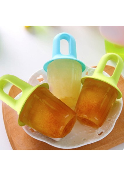 Mavi Yaklaşık 12 cm Dondurma Popsicle Kalıp Yaratıcı Dıy Makinesi Ev Yapımı Buz Kutusu Plastik Çubuk ile Buz-Lolly Kalıp Tepsisi Mutfak Aletleri (Yurt Dışından) fiyatları