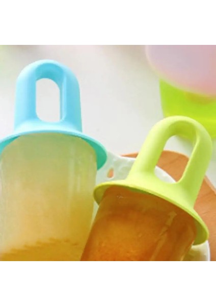 Mavi Yaklaşık 12 cm Dondurma Popsicle Kalıp Yaratıcı Dıy Makinesi Ev Yapımı Buz Kutusu Plastik Çubuk ile Buz-Lolly Kalıp Tepsisi Mutfak Aletleri (Yurt Dışından) indirimleri