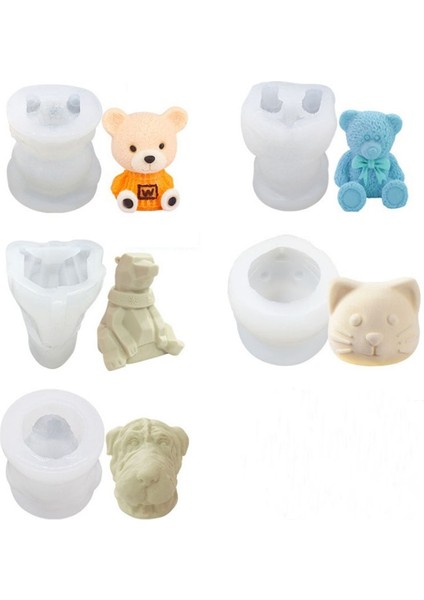 Küçük Gül Buz Küpü Kalıp Silikon Sevimli Hayvan Buz Küpü Kalıp Aşındırıcı 3D Buz Küpü Kalıp Ayı Kalıp Silikon Yaratıcı Kahve Süt Çay Buz Küpü (Yurt Dışından) fırsatları