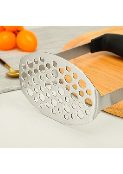 Gösterildiği Gibi Paslanmaz Çelik Patates Püresi Ezici Tatlı Patates Püresi Kaymaz Sap Çabadan Tasarruf Edin Patates Presi Planya Purê De Batata Dropshipping (Yurt Dışından) modelleri