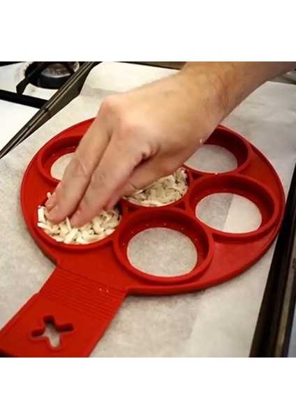 Sıcak Satış Omlet Kek Kalıpları Silikon Kek Mus Dondurmalar Çikolatalı Pasta Sanat Tava Tatlı Bakeware Kek Dekorasyon Aracı (Yurt Dışından) fırsatları