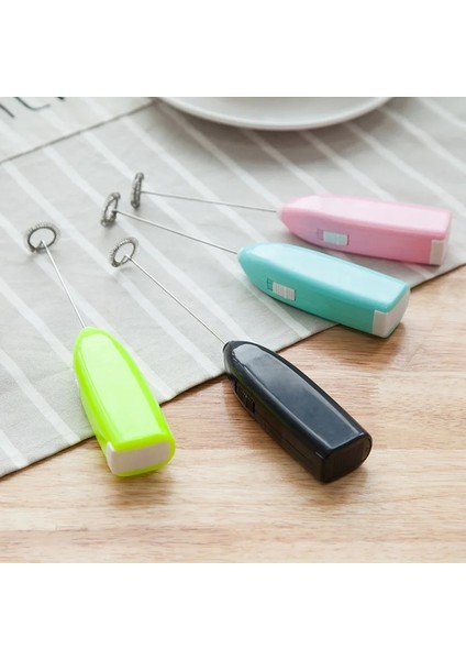 Pembe Elektrikli Yumurta Çırpıcı Süt Köpürtücü Yumurta Dize Çırpma Mikser El Kahve Cappuccino Kreması Köpüklü Karışım Çırpma Yumurta Çırpıcı (Yurt Dışından) indirimleri