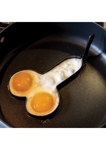 Siyah Eğlenceli Yumurta Makinesi Tenten Yumurta Makinesi Yapışmaz Yumurta Halkası Yumurta Yapımı Kalıpları Omlet Kalıpları Kulplu (Yurt Dışından) fiyatları