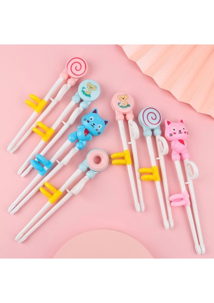 Stil 10 1 Çift Karikatür Hayvan Kafası Çubuklarını Çocuk Yeme Eğitim Çubuklarını Bebek Güvenliği Öğrenme Çubuklarını Yeniden Kullanılabilir Sofra (Yurt Dışından) fırsatları