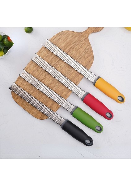 Yeşil Narenciye Limon Zester & Peynir Rendesi-Parmesan Peyniri, Limon, Zencefil, Sarımsak, Küçük Hindistan Cevizi, Çikolata, Sebzeler, Meyveler, Mutfak Aletleri (Yurt Dışından) fırsatları