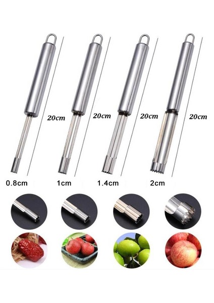 1.4 cm Meyve ve Sebze Taşlayıcı Mutfak Aracı Paslanmaz Çelik Ev Alet Sebze Elma Kırmızı Hünnap Taş Meyve Oyacağı (Yurt Dışından) indirimleri